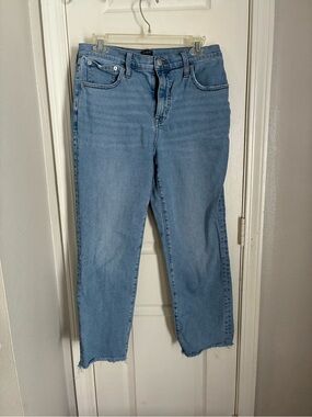 J. Crew Light Blue Essential Straight-Leg Jeans